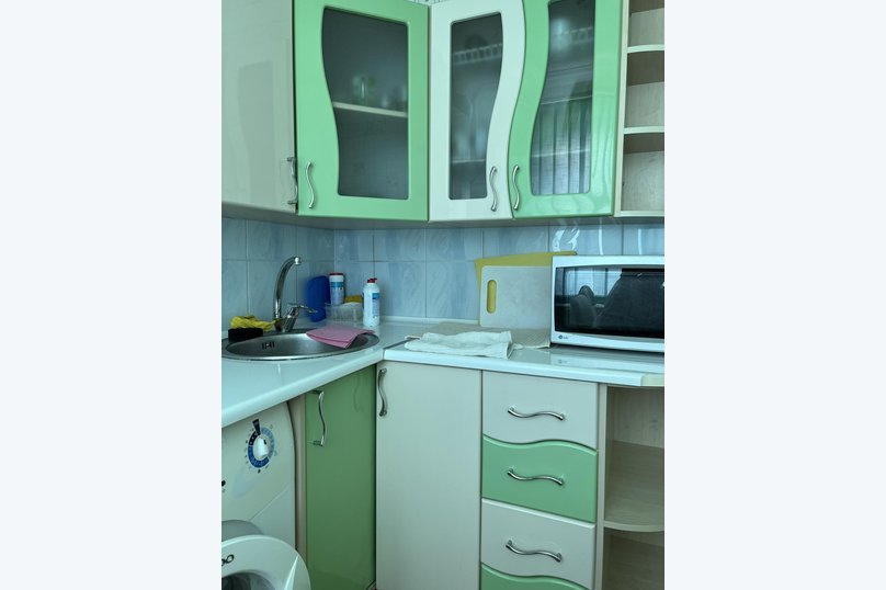 1-комн. квартира, 35 кв.м. на 4 человека, улица Сырникова, 7, Мирный, Крым - Фотография 3